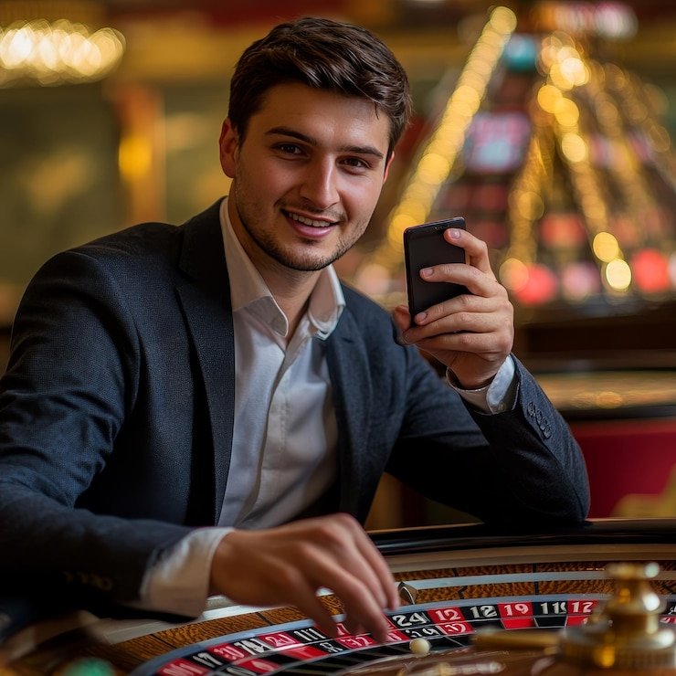 Live Andar Bahar game show at free pick Tarung Mesin with host and real-time betting interface